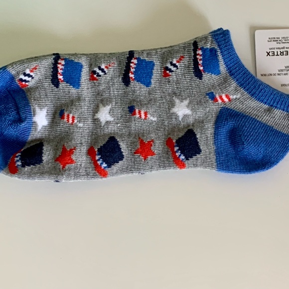 NWT Gertex USA Independence Day Fourth of July Socks - Picture 5 of 6